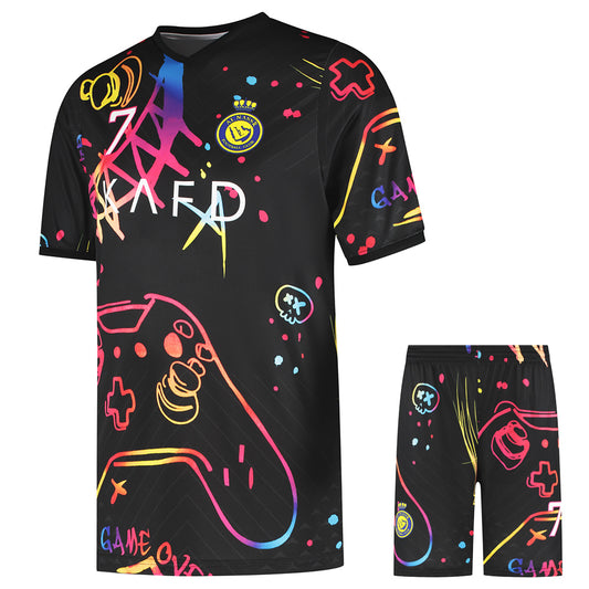 Al-Nassr Voetbaltenue Ronaldo - Gaming Tenue