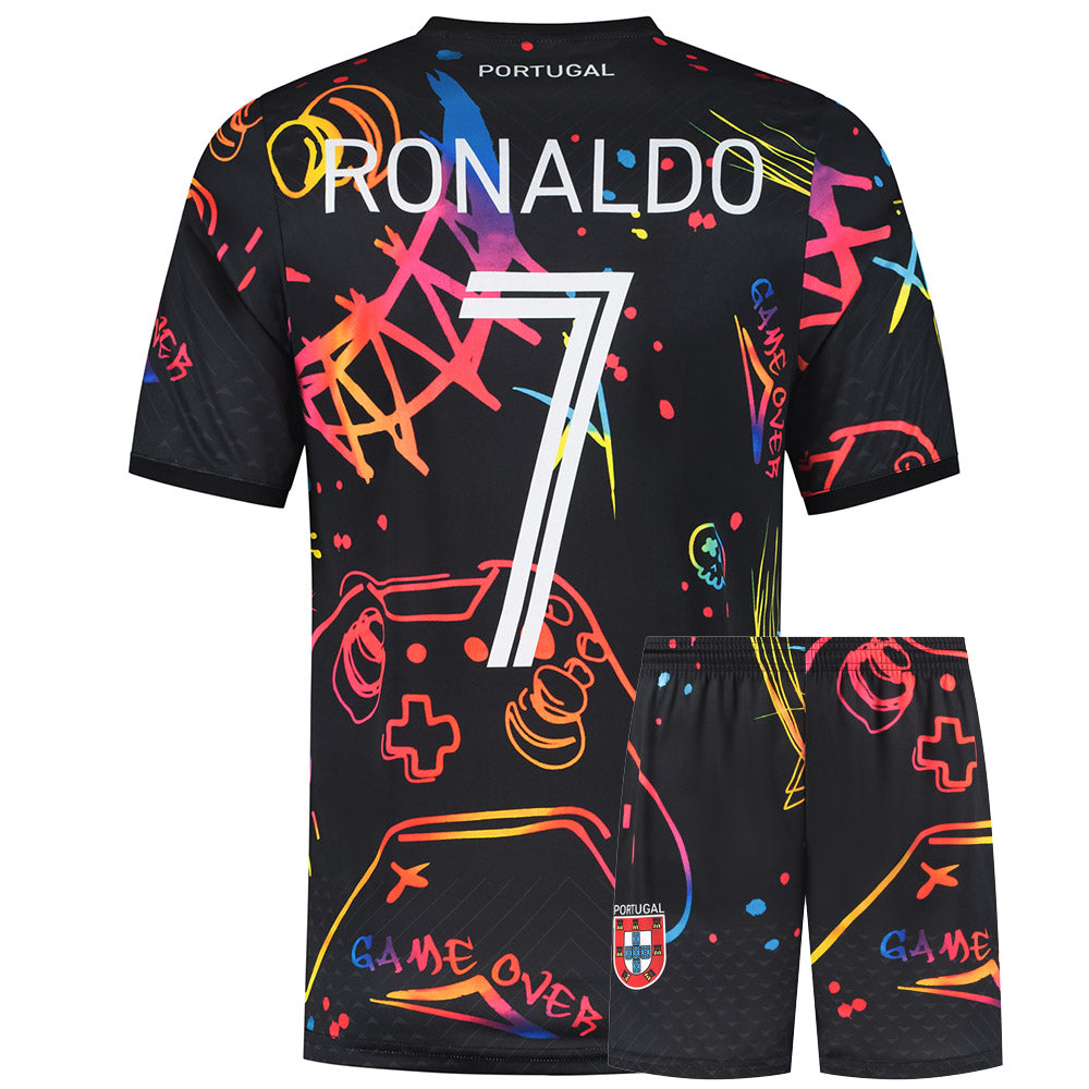 Portugal Voetbaltenue Thuis - Kind en Volwassenen - Maat M Portugal Voetbaltenue Thuis - Kind en Volwassenen - Maat M