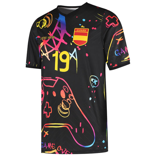 Spanje Voetbaltenue Lamine Yamal - Gaming Tenue